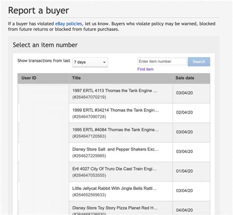 As a seller, you are protected in any case of abusive <strong>buyer</strong> behavior: 1. . Ebay report buyer